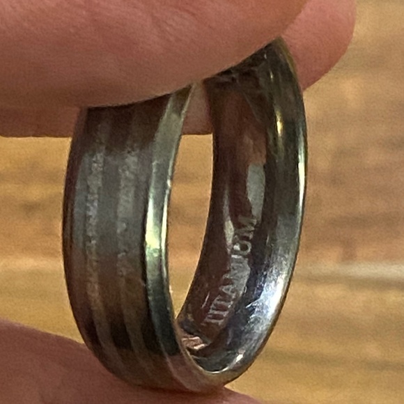 Titanium ring. Shuzi. Sz 11 - Picture 8 of 16